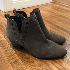 Sam Edelman Rubin Suede Grommet Bootie